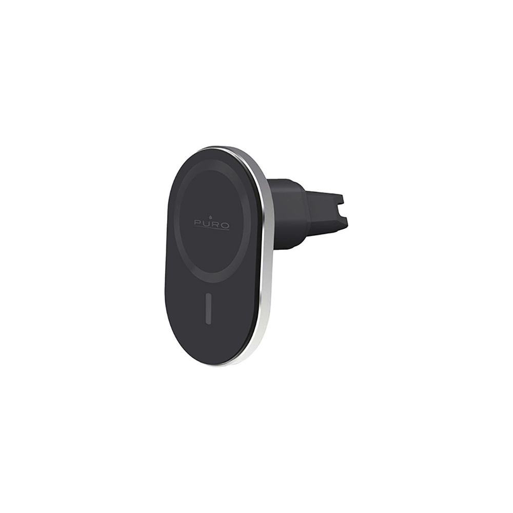 Hurtownia GSM - MagSafe vezeték nélküli töltővel ellátott autós tartó PURO MagPro Car Holder (fekete) - PUR722 - {ean13} - Hurt