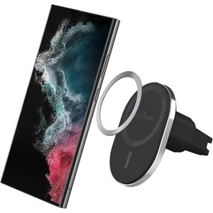Hurtownia GSM - MagSafe vezeték nélküli töltővel ellátott autós tartó PURO MagPro Car Holder (fekete) - PUR722 - {ean13} - Hurt