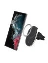 Hurtownia GSM - MagSafe vezeték nélküli töltővel ellátott autós tartó PURO MagPro Car Holder (fekete) - PUR722 - {ean13} - Hurt