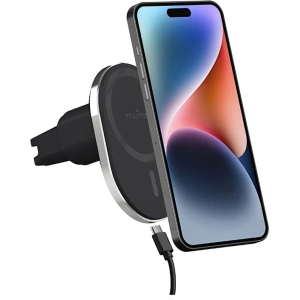 Hurtownia GSM - MagSafe Autohalterung mit kabellosem Ladegerät PURO MagPro Car Holder (schwarz) - PUR722 - {ean13} - Hurt