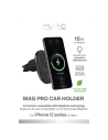 Hurtownia GSM - MagSafe vezeték nélküli töltővel ellátott autós tartó PURO MagPro Car Holder (fekete) - PUR722 - {ean13} - Hurt