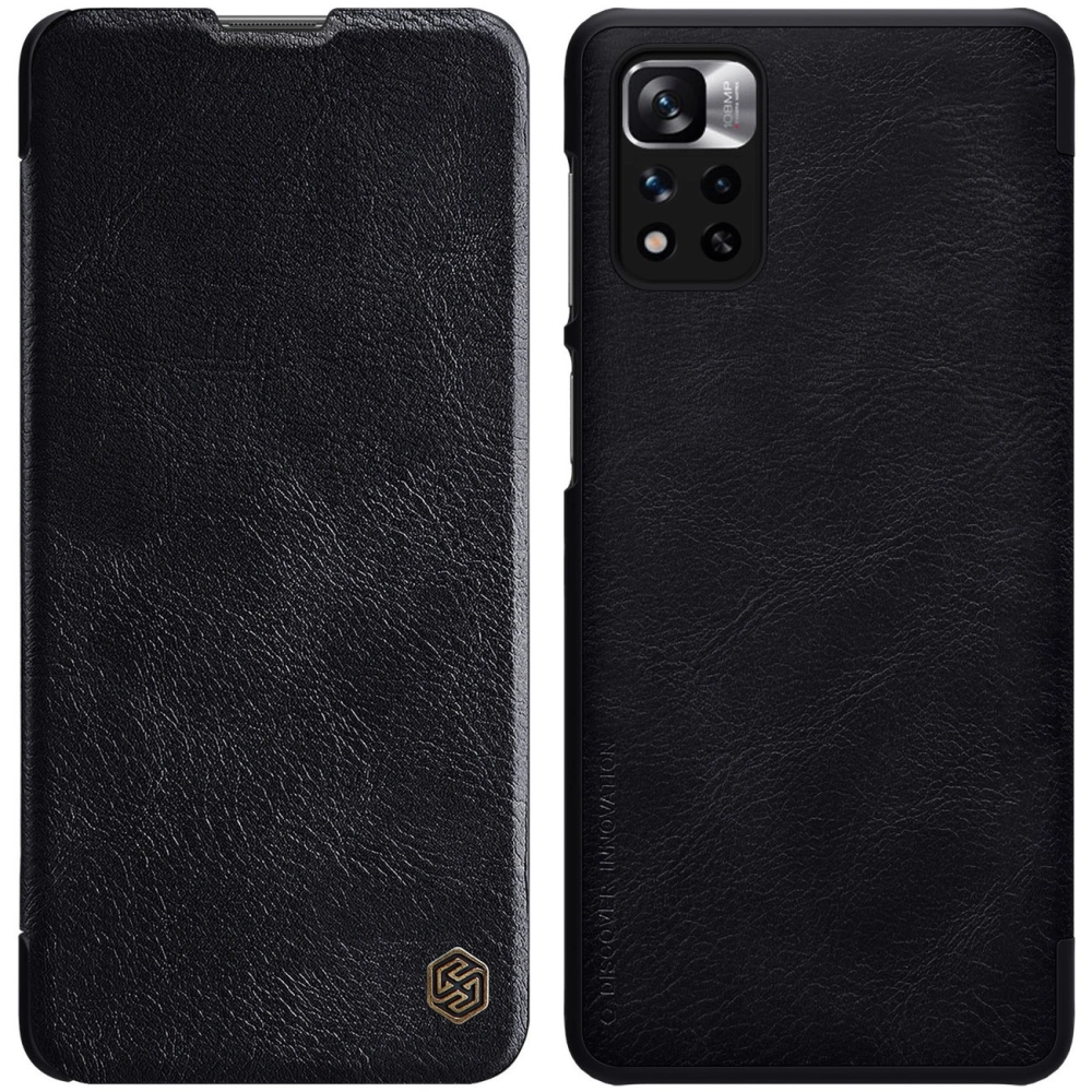 Hurtownia GSM - [OUTLET] Nillkin Xiaomi Tasche Qin Mi11i HyperCharge schwarz - OT-530 - {ean13} - Hurt