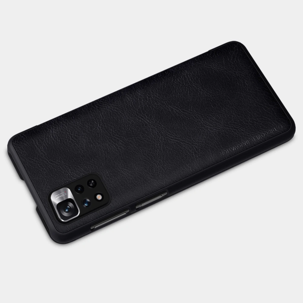 Hurtownia GSM - [OUTLET] Nillkin Xiaomi Tasche Qin Mi11i HyperCharge schwarz - OT-530 - {ean13} - Hurt