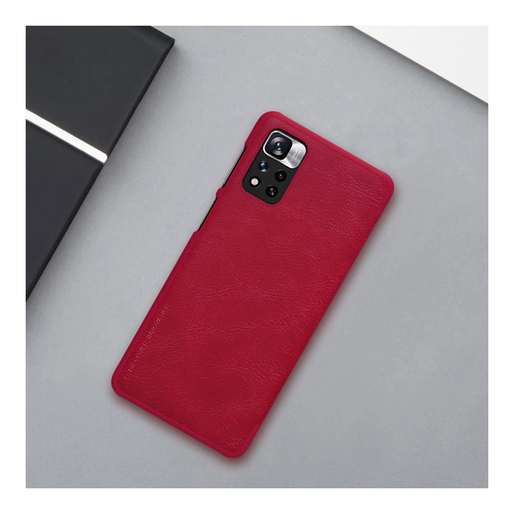 Hurtownia GSM - [OUTLET] Nillkin Xiaomi Tasche Qin Mi11i HyperCharge schwarz - OT-530 - {ean13} - Hurt