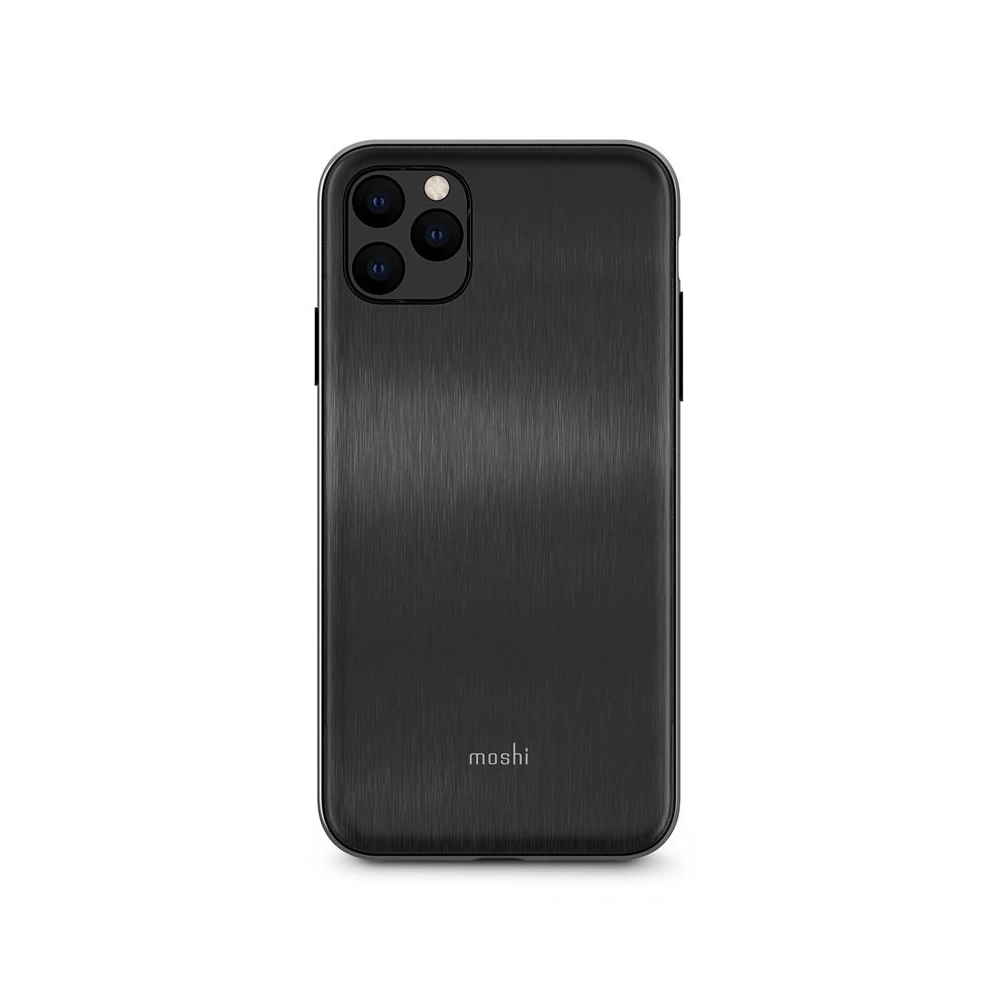 Hurtownia GSM - [OUTLET] Etui Moshi iGlaze Apple iPhone 11 Pro Max (SnapTo rendszer) (Armour Black) - OT-531 - {ean13} - Hurt