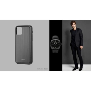 Wholesale [OUTLET] Moshi iGlaze - Apple iPhone 11 Pro Max (with SnapTo) (Armour Black) - OT-531 - {ean13} - Hurt
