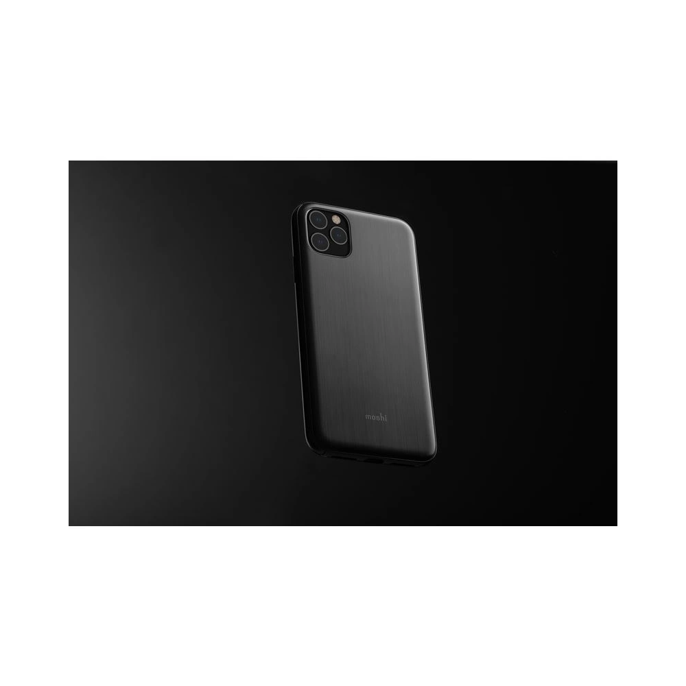 Hurtownia GSM - [OUTLET] Etui Moshi iGlaze Apple iPhone 11 Pro Max (SnapTo rendszer) (Armour Black) - OT-531 - {ean13} - Hurt