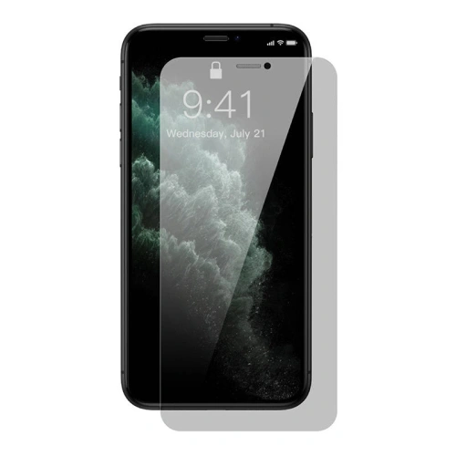 Szkło hartowane Baseus Crystal Privacy Protection 0.3mm Apple iPhone XS/X