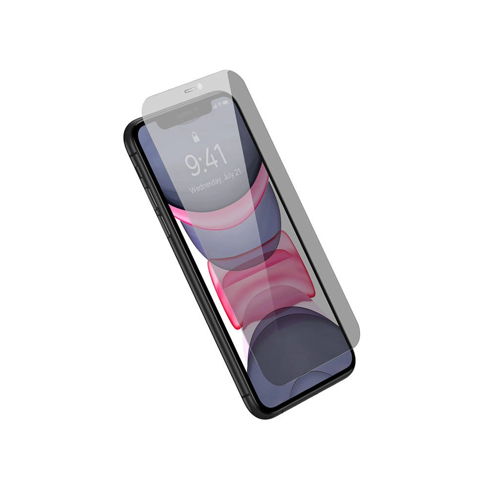 Hurtownia GSM - Szkło hartowane Baseus Crystal Privacy Protection 0.3mm Apple iPhone 11/XR - BSU4512 - {ean13} - Hurt