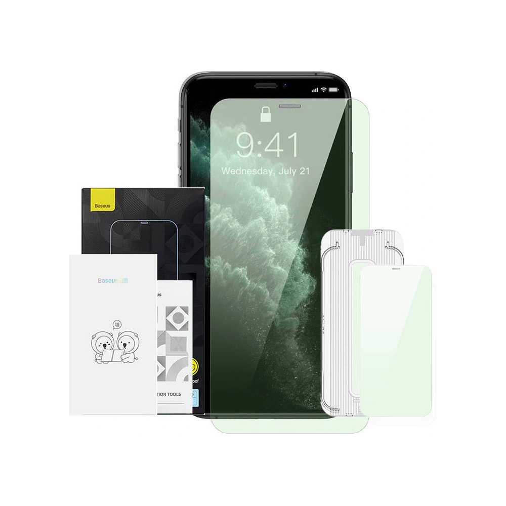 Hurtownia GSM - Gehärtetes Glas Baseus Crystal Eye-Protection 0.3mm Apple iPhone X/XS - BSU4513 - {ean13} - Hurt