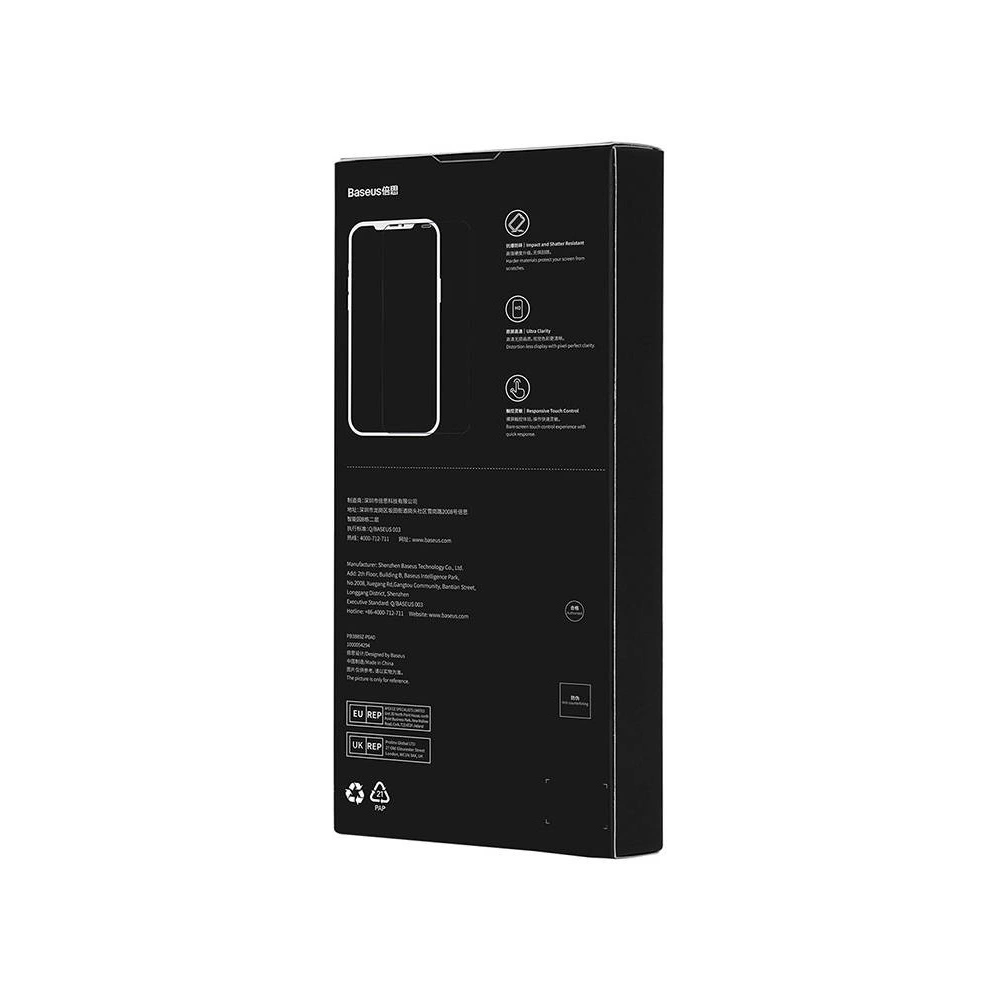 Hurtownia GSM - Sticlă securizată Baseus Crystal Eye-Protection 0.3mm Apple iPhone X/XS - BSU4513 - {ean13} - Hurt