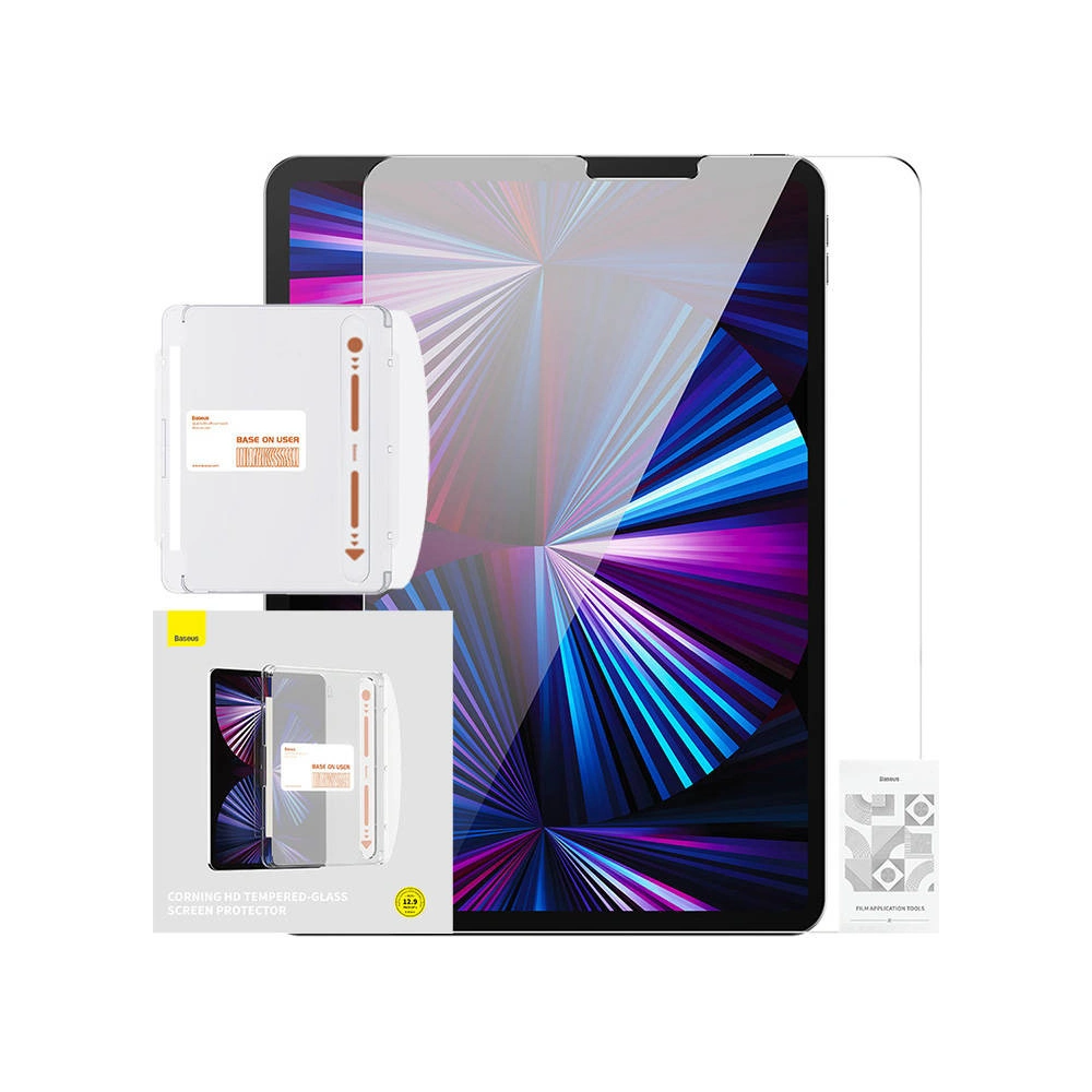 Hurtownia GSM - Edzett üveg Baseus Corning 0.4 mm Apple iPad Pro 12.9 2018/2020/2021/2022 (3., 4., 5. és 6. generáció) - BSU4516 - {ean13} - Hurt
