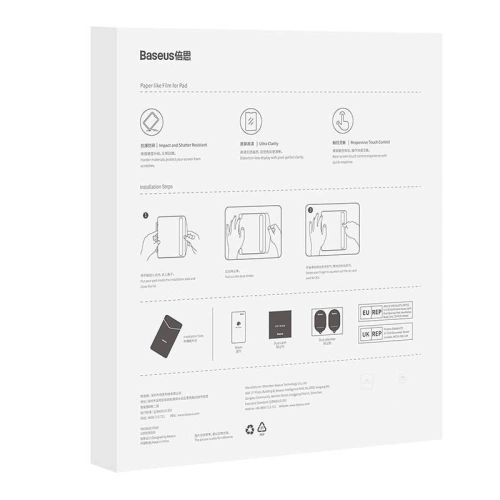 Szkło hartowane Baseus Corning 0.4 mm Apple iPad Pro 12.9 2018/2020/2021/2022 (3., 4., 5. i 6. generacji)