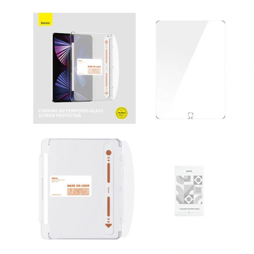 Szkło hartowane Baseus Corning 0.4 mm Apple iPad 10.2 2019/2020/2021 (7, 8, 9 gen)/iPad Air 10.5 2019 (3 gen)