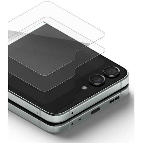 Ringke Distributor - 8809919305754 - RGK1812 - Ringke Tempered Glass Samsung Galaxy Z Flip 5 Clear [2 PACK] - B2B homescreen