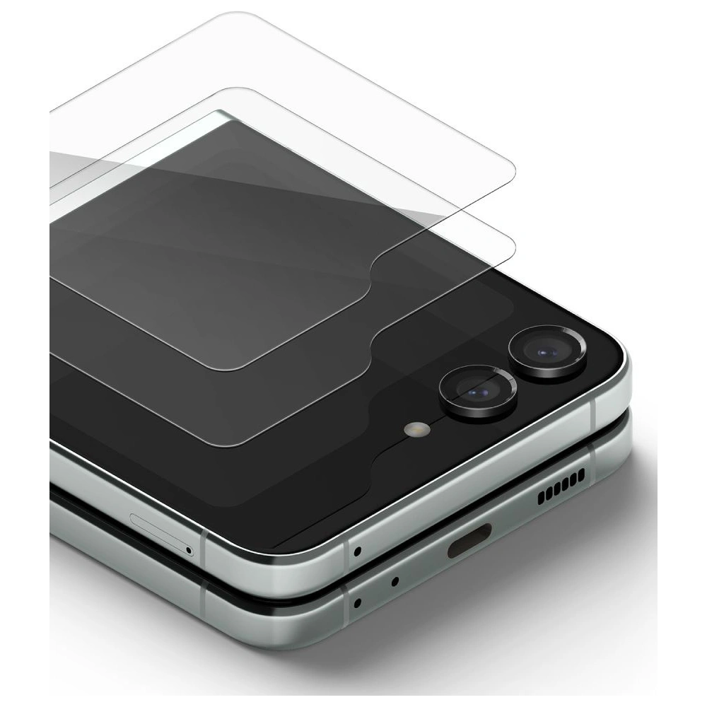 Wholesale Ringke Tempered Glass Samsung Galaxy Z Flip 5 Clear [2 PACK] - RGK1812 - {ean13} - Hurt
