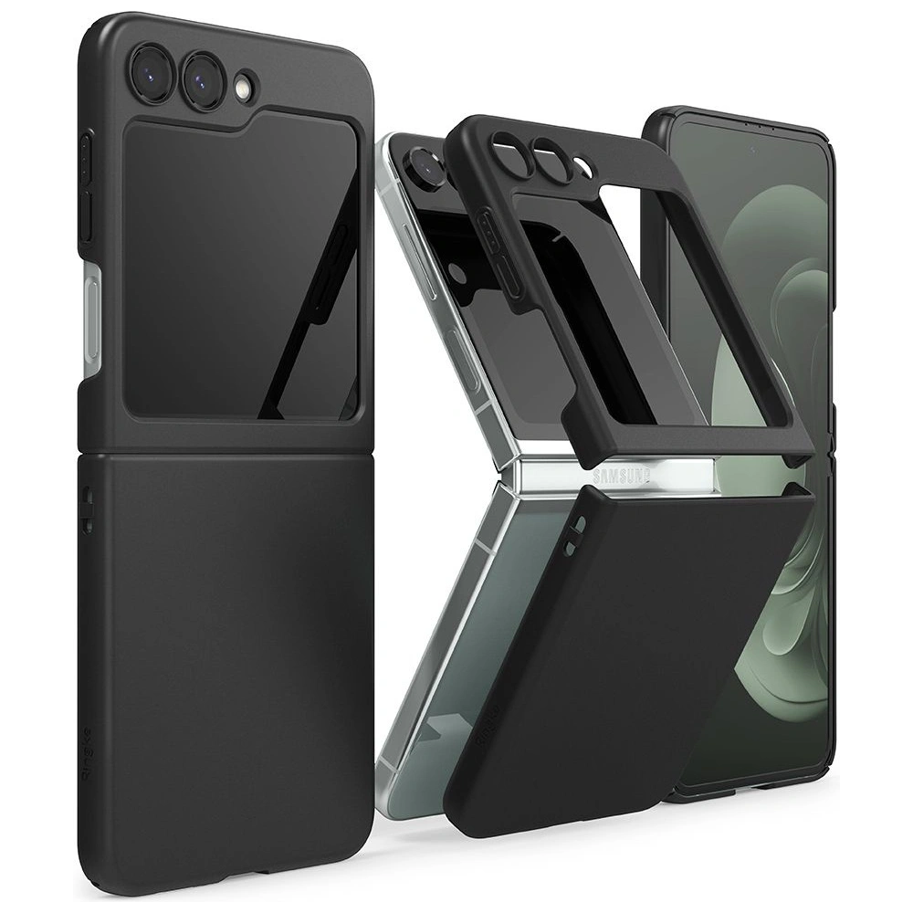 Hurtownia GSM - Etui Ringke Slim Samsung Galaxy Z Flip 5 černé - RGK1818 - {ean13} - Hurt
