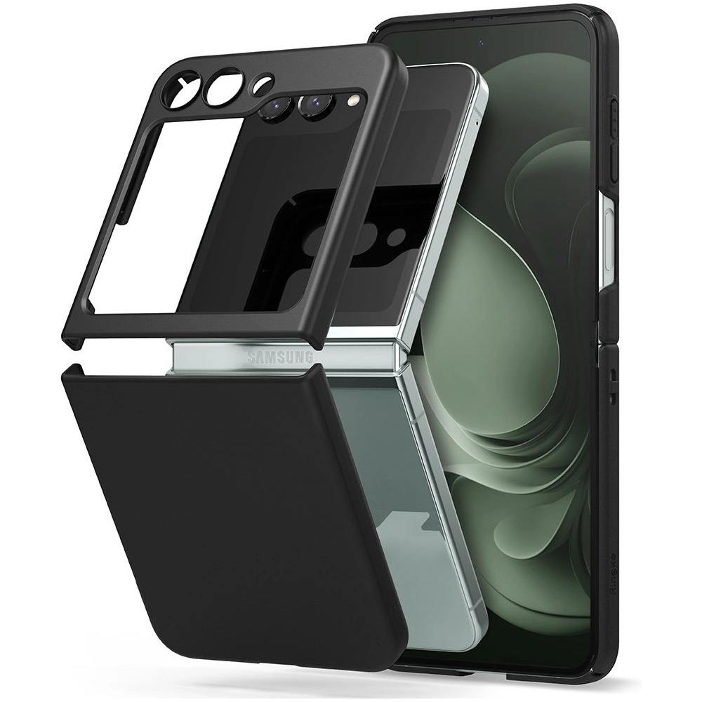 Hurtownia GSM - Etui Ringke Slim Samsung Galaxy Z Flip 5 černé - RGK1818 - {ean13} - Hurt