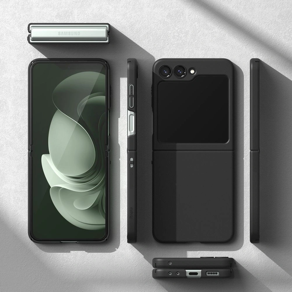 Hurtownia GSM - Etui Ringke Slim Samsung Galaxy Z Flip 5 černé - RGK1818 - {ean13} - Hurt