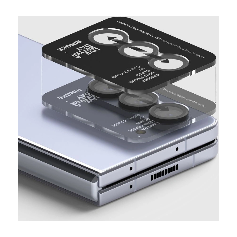 Wholesale Ringke Camera Frame Protector Samsung Galaxy Z Fold 5 Black - RGK1819 - {ean13} - Hurt