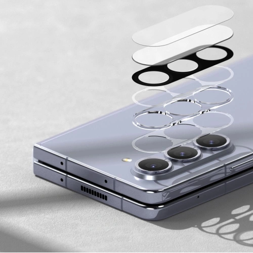 Szkło hartowane na aparat Ringke Camera Protector Samsung Galaxy Z Fold 5 Black [2 PACK]