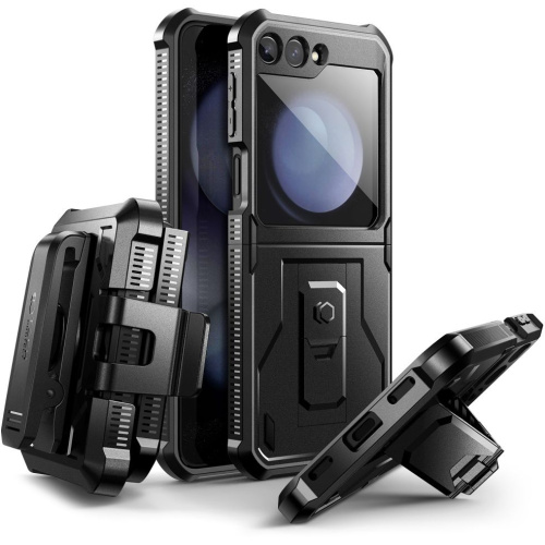 Hurtownia Tech-Protect - 9319456604535 - THP2132 - Etui Tech-Protect Kevlar Pro Samsung Galaxy Z Flip 5 Black - B2B homescreen