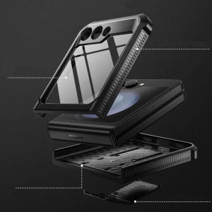 Hurtownia GSM - Etui Tech-Protect Kevlar Pro Samsung Galaxy Z Flip 5 Schwarz - THP2132 - {ean13} - Hurt