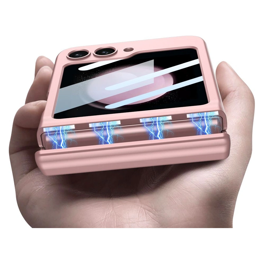 Hurtownia GSM - Etui Tech-Protect Icon Magnetic Samsung Galaxy Z Flip 5 Růžové zlato - THP2137 - {ean13} - Hurt