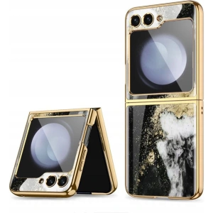 Hurtownia GSM - Etui Tech-Protect Mood Marble Samsung Galaxy Z Flip 5 Schwarz - THP2138 - {ean13} - Hurt