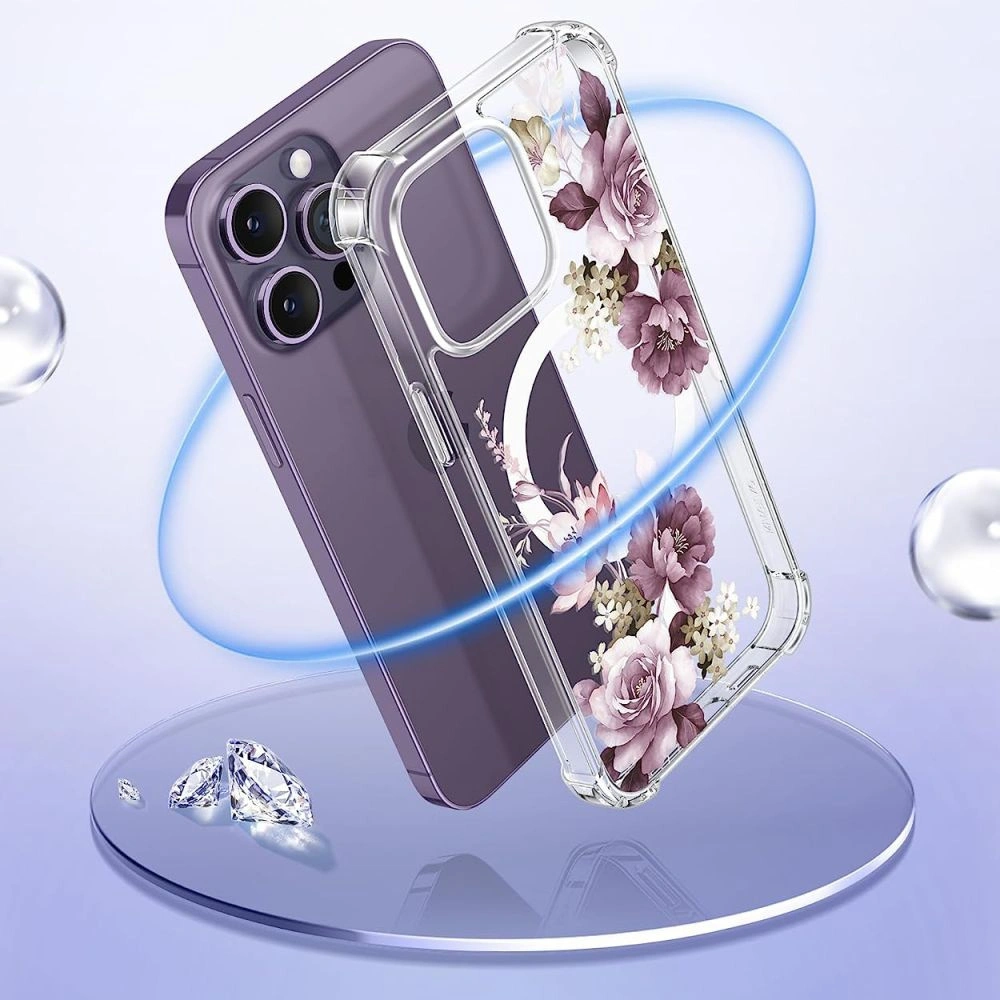 Hurtownia GSM - Etui Tech-Protect Magmood MagSafe Apple iPhone 14 Fehér Daisy - THP2143 - {ean13} - Hurt