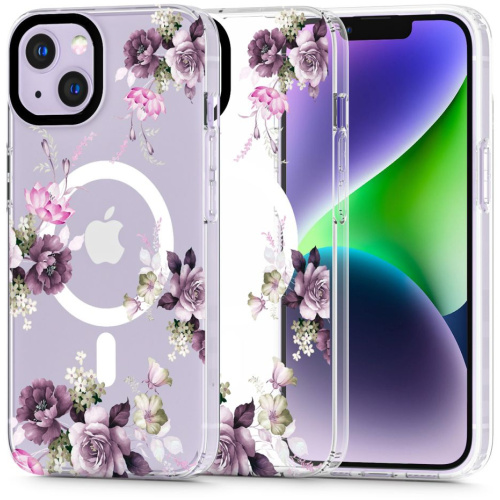 Tech-Protect Distributor - 9490713935859 - THP2145 - Tech-Protect Magmood MagSafe Apple iPhone 14 Spring Floral - B2B homescreen