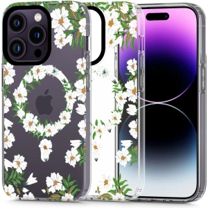 Hurtownia GSM - Etui Tech-Protect Magmood MagSafe Apple iPhone 13 Pro Max Bílá Sedmikráska - THP2155 - {ean13} - Hurt
