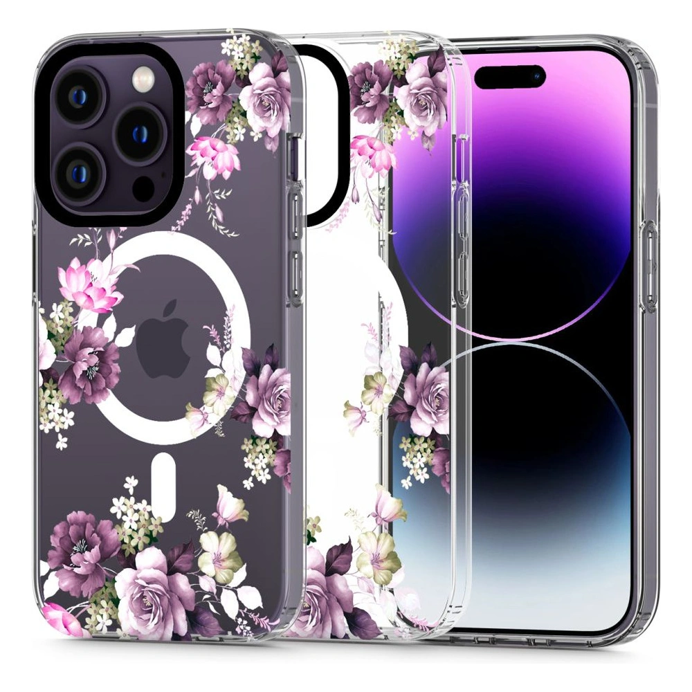Hurtownia GSM - Etui Tech-Protect Magmood MagSafe Apple iPhone 13 Pro Max Primăvară Florală - THP2157 - {ean13} - Hurt