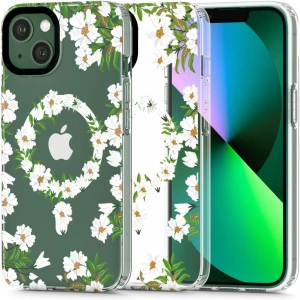 Etui Tech-Protect Magmood MagSafe Apple iPhone 13 mini White Daisy Etui Tech-Protect Magmood MagSafe Apple iPhone 13 mini White Daisy