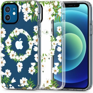 Hurtownia GSM - Etui Tech-Protect Magmood MagSafe Apple iPhone 12/12 Pro Alb Daisy - THP2161 - {ean13} - Hurt