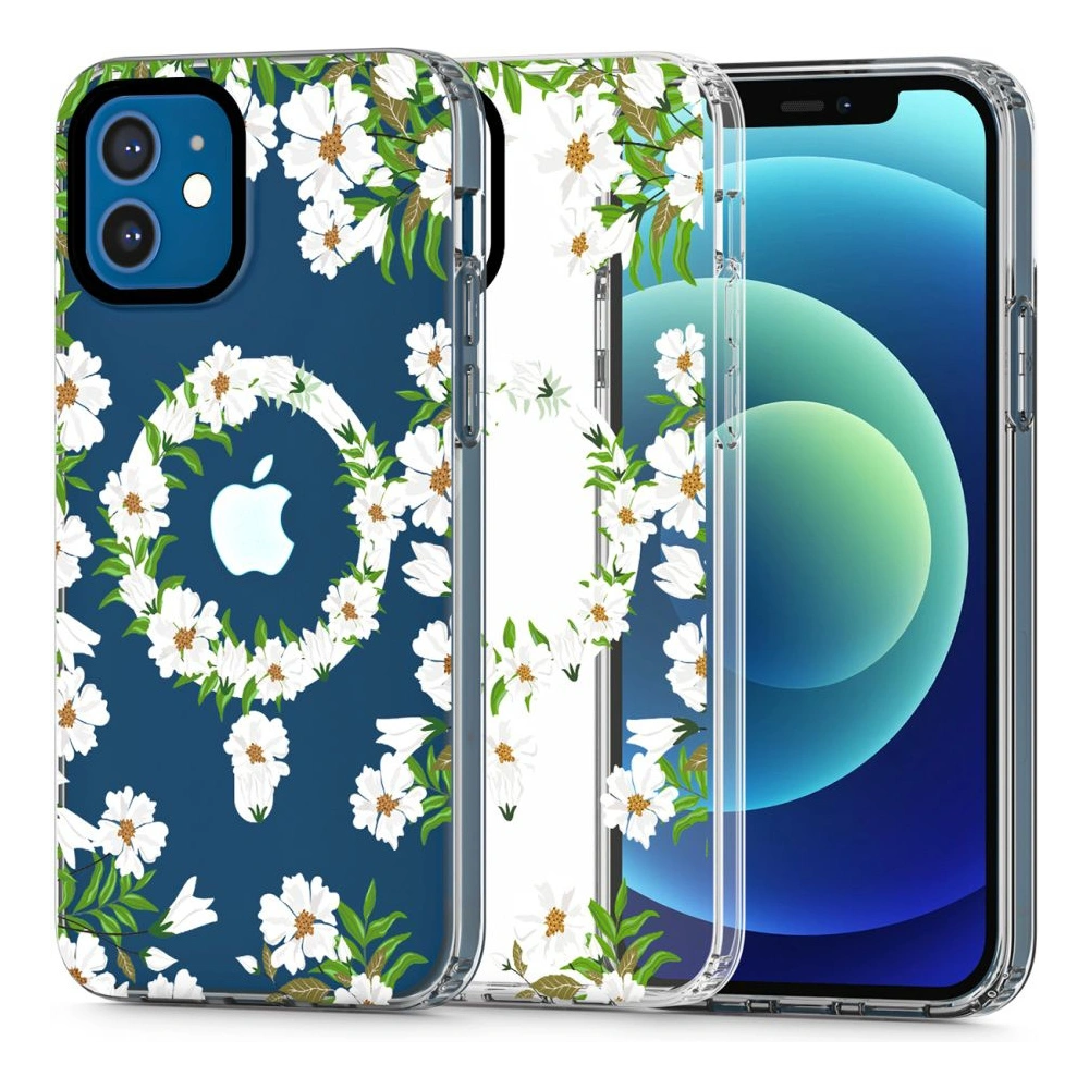 Hurtownia GSM - Etui Tech-Protect Magmood MagSafe Apple iPhone 12/12 Pro Fehér Margaréta - THP2161 - {ean13} - Hurt