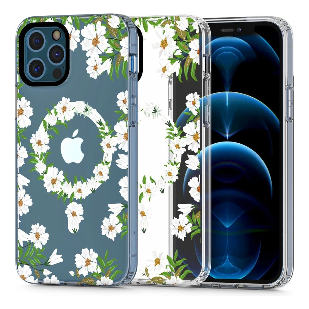 Hurtownia GSM - Etui Tech-Protect Magmood MagSafe Apple iPhone 12/12 Pro Fehér Margaréta - THP2161 - {ean13} - Hurt