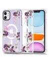 Etui Tech-Protect Magmood MagSafe Apple iPhone 11 Primăvară Florală