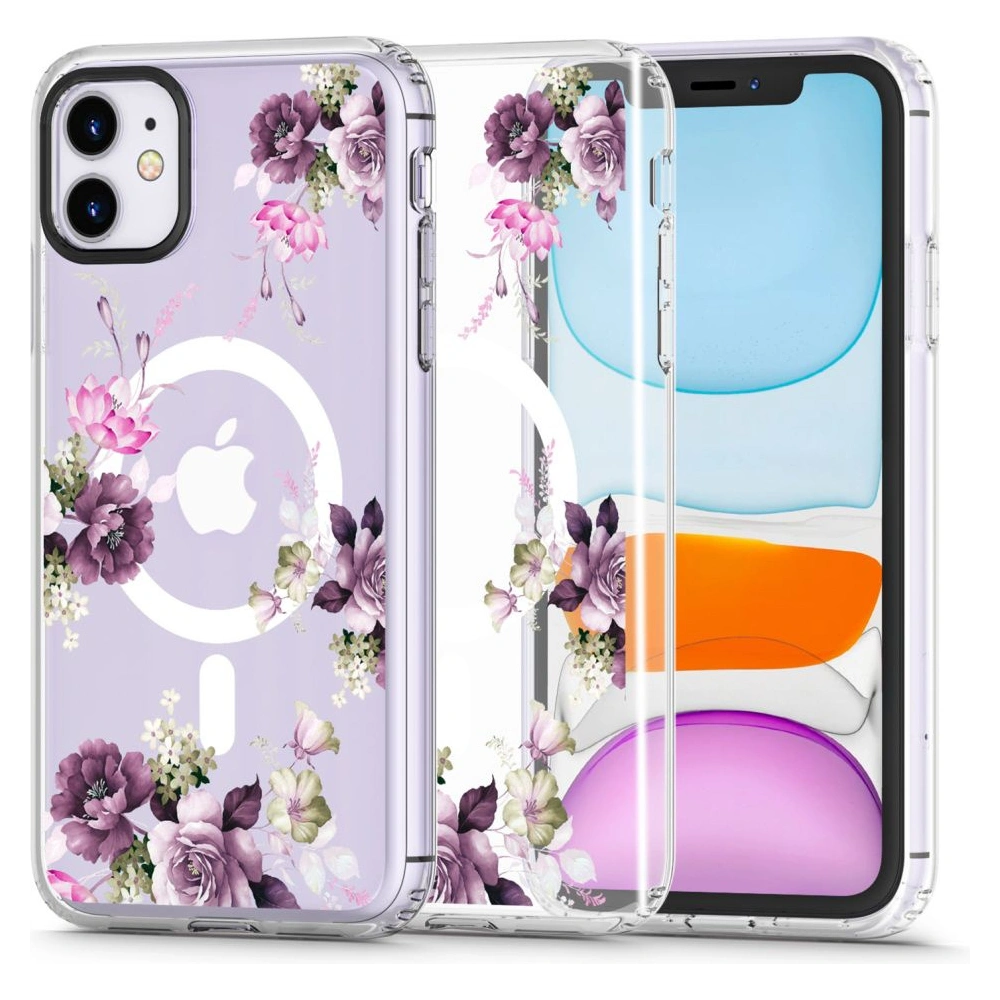 Hurtownia GSM - Etui Tech-Protect Magmood MagSafe Apple iPhone 11 Jarní květinový - THP2166 - {ean13} - Hurt