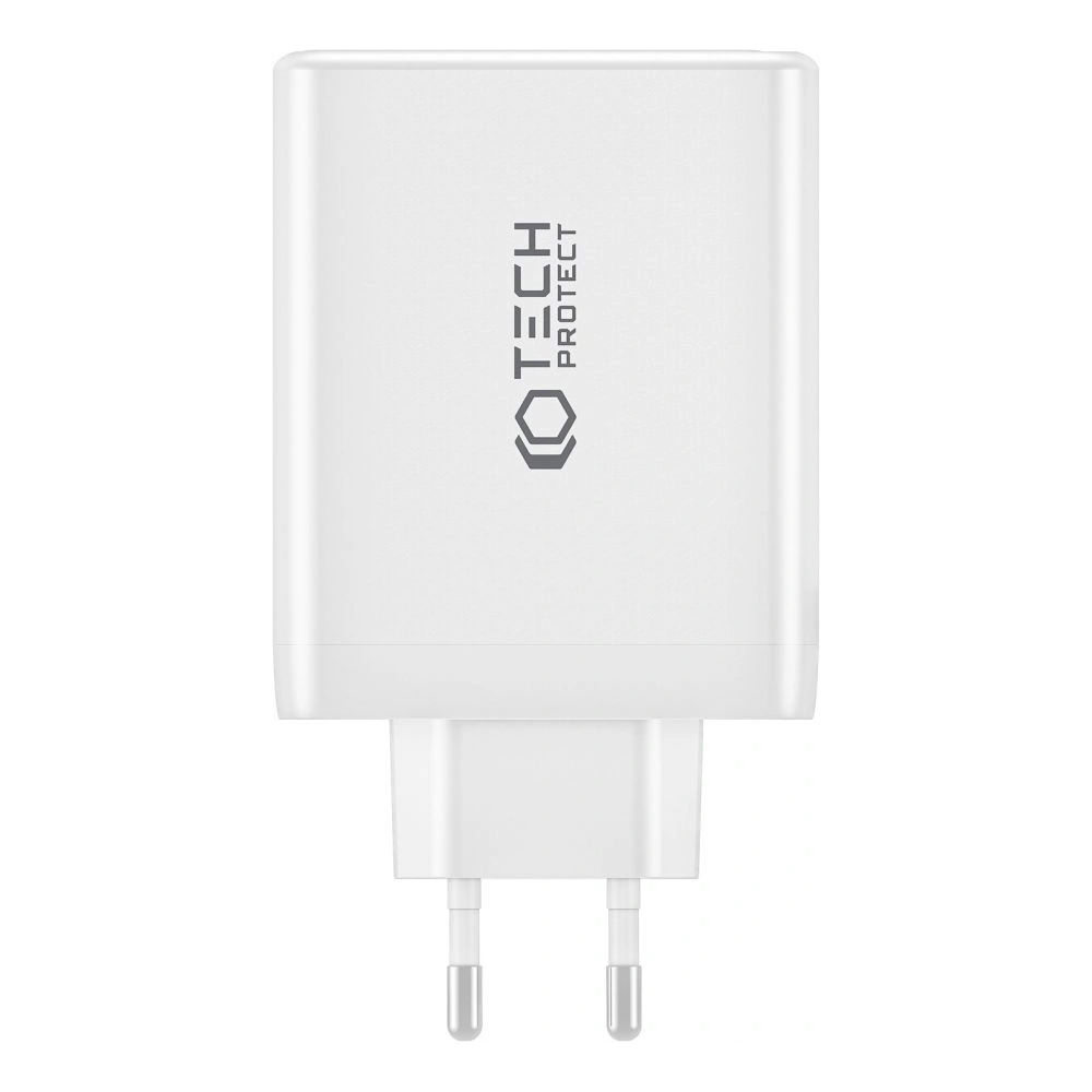 Hurtownia GSM - Síťová nabíječka Tech-Protect NC100W-GaN 4-portová síťová nabíječka PD 100W QC 3.0 bílá - THP2167 - {ean13} - Hurt
