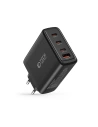 Hurtownia GSM - Încărcătorul de rețea Tech-Protect NC100W-GaN Încărcător de rețea cu 4 porturi PD 100W QC 3.0 Negru - THP2168 - {ean13} - Hurt