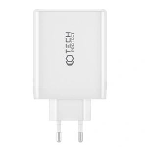 Hurtownia GSM - Síťová nabíječka Tech-Protect NC100W-GaN 4-portová síťová nabíječka PD 100W QC 3.0 černá - THP2168 - {ean13} - Hurt