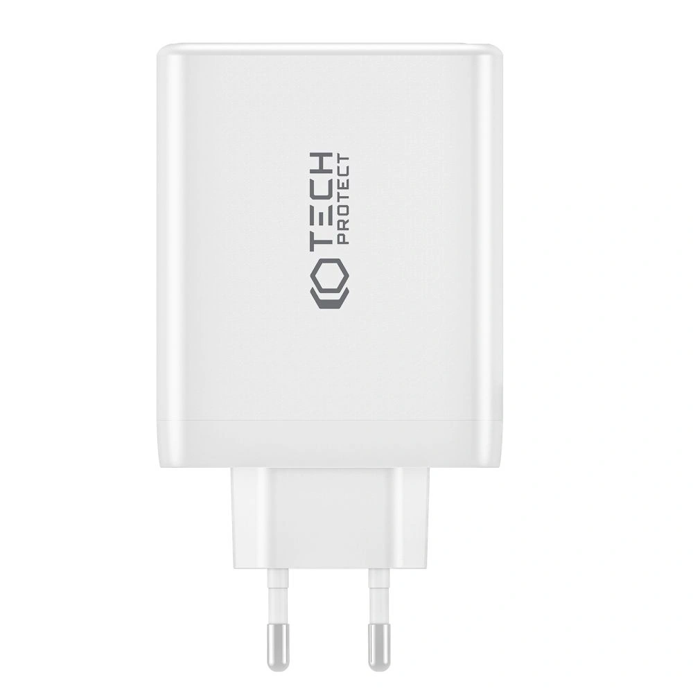 Hurtownia GSM - Hálózati töltő Tech-Protect NC100W-GaN 4-portos hálózati töltő PD 100W QC 3.0 fekete - THP2168 - {ean13} - Hurt