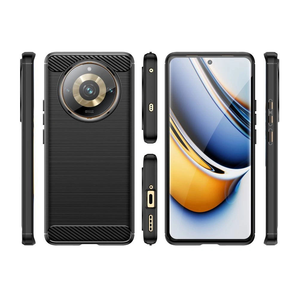Hurtownia GSM - Etui Tech-Protect TPUCarbon Realme 11 Pro 5G/11 Pro+ Plus 5G Černé - THP2172 - {ean13} - Hurt