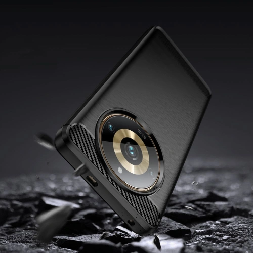 Etui Tech-Protect TPUCarbon Realme 11 Pro 5G/11 Pro+ Plus 5G Black