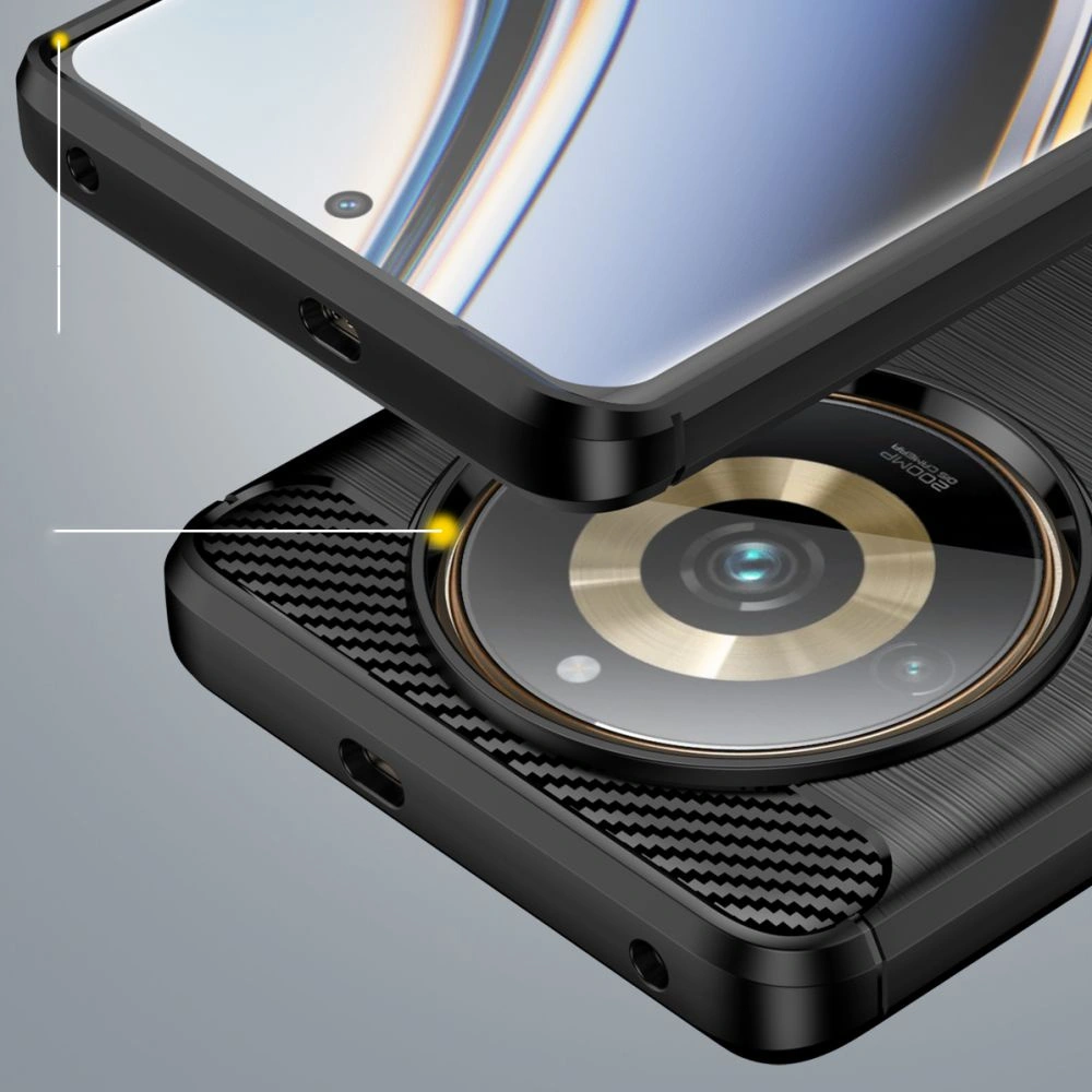 Wholesale Tech-Protect TPUCarbon Realme 11 Pro 5G/11 Pro+ Plus 5G Black - THP2172 - {ean13} - Hurt