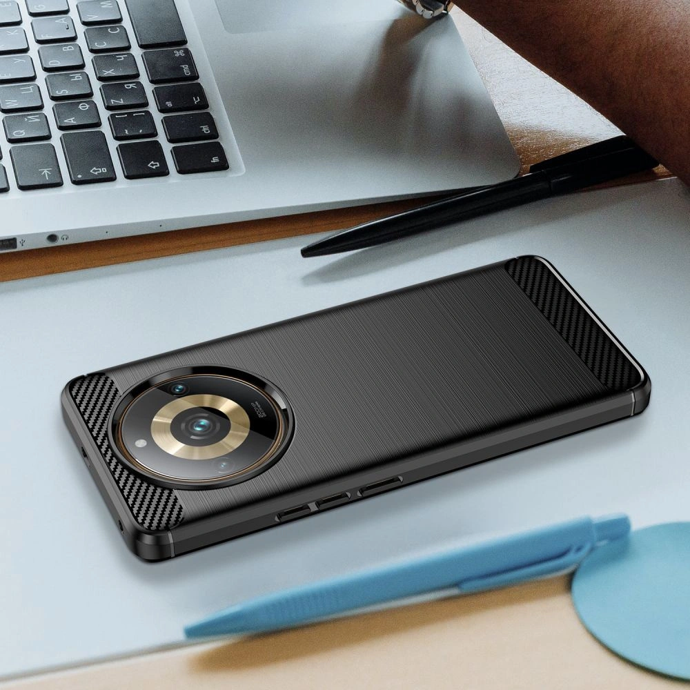 Hurtownia GSM - Etui Tech-Protect TPUCarbon Realme 11 Pro 5G/11 Pro+ Plus 5G Černé - THP2172 - {ean13} - Hurt