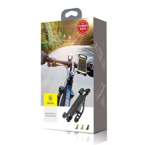 Hurtownia GSM - Uchwyt rowerowy Baseus Miracle do telefonów - czarny - BSU111BLK - {ean13} - Hurt