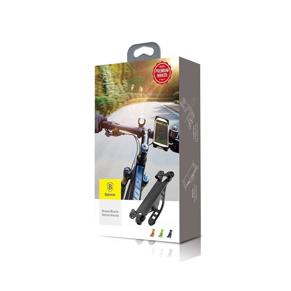 Wholesale Baseus Miracle Bicycle Mount Black - BSU111BLK - {ean13} - Hurt