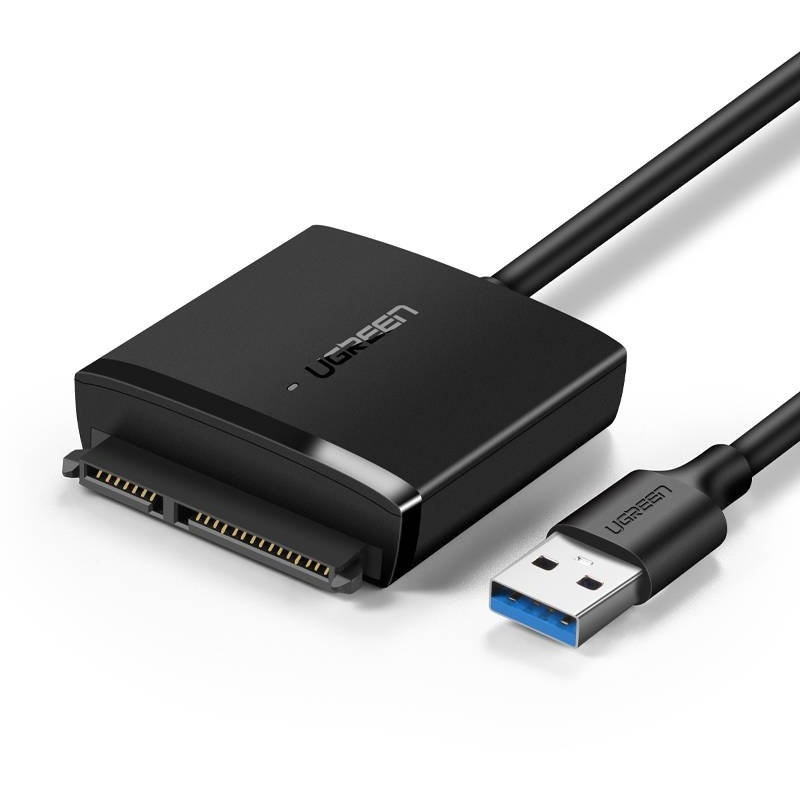 Hurtownia Ugreen - 6957303865611 - OT-537 - [OUTLET] Adapter HDD 2.5" i 3.5" UGREEN SATA do USB 3.0 (czarny) - B2B homescreen